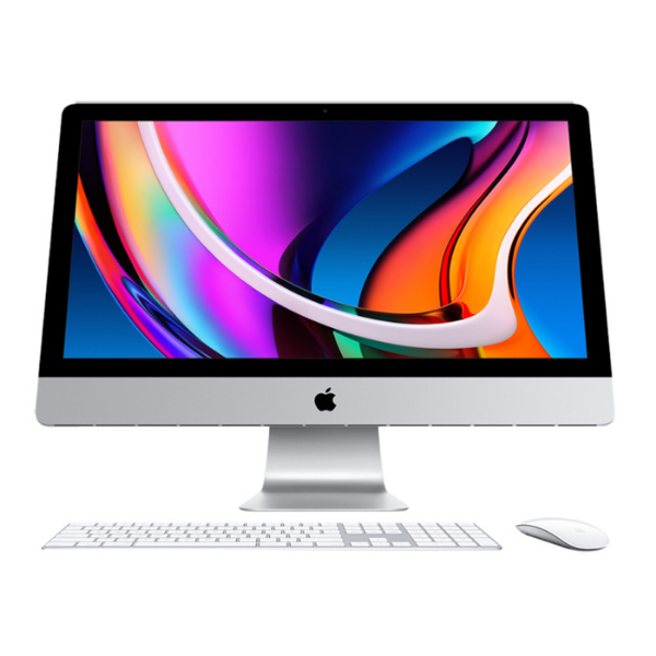 Apple iMac MXWU2HN/A All-in-One Desktop, 27 Inches, 8 GB, 512 GB, macOS, Intel Core i5, White