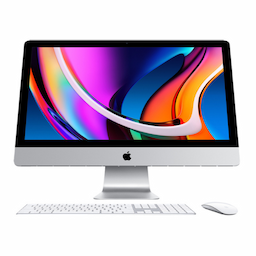 Apple iMac MXWU2HN/A All-in-One Desktop, 27 Inches, 8 GB, 512 GB, macOS, Intel Core i5, White
