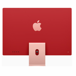 Apple IMAC (MGPM3HN/A) Workstation, Pink, The Apple M1 chip, 8GB, 256GB Storage, 24"inch Display, MacOS Big Sur
