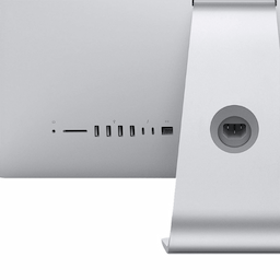 Apple MHK33HN/A All-in-One Desktop Intel Core i5 macOS, 21.5 In, 8 GB RAM, 256 GB SSD, AMD Radeon Pro 560, White
