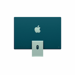 Apple MJV83HN/A All-in-One Desktop, HD Camera, 8 GB, 256 GB, 24 Inches, Apple M1 Chip, Green
