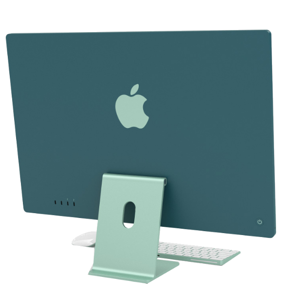 Apple MJV83HN/A All-in-One Desktop, HD Camera, 8 GB, 256 GB, 24 Inches, Apple M1 Chip, Green