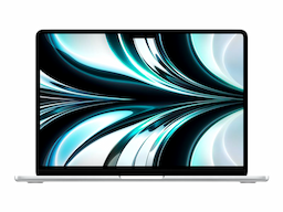 Apple MLY03HN/A MacBook Air M2 Chip Laptop 8GB RAM 512 GB SSD, 13.6-inch 34.46 cm Display 8-core CPU 10-core GPU macOS, Silver