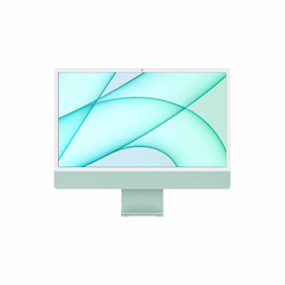 Apple MJV83HN/A All-in-One Desktop, HD Camera, 8 GB, 256 GB, 24 Inches, Apple M1 Chip, Green