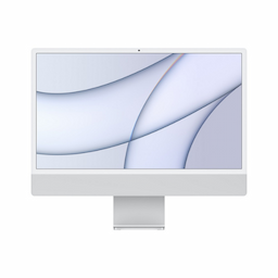 Apple iMac MGTF3HN/A All-in-One Desktop, 24 Inches, 8 GB, 256 GB, macOS Big Sur, Apple M1 Chip, Silver