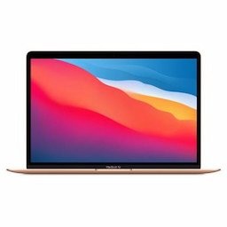 Apple MacBook Air - MGND3HN/A 8 GB RAM 256 GB SSD 8-Core CPU 13.3 Inches Gold 1.29 Kg