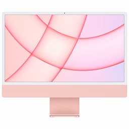 Apple MJVA3HN/A iMac with Retina 4.5K , 24-inch, M1chip with 8-Core CPU and 7-Core GPU, 256 GB, Pink