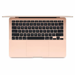Apple MacBook Air - MGND3HN/A 8 GB RAM 256 GB SSD 8-Core CPU 13.3 Inches Gold 1.29 Kg