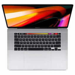 Apple Macbook Pro Notebook - MVVL2HN/A 9th Gen Intel Core i7 16 GB RAM 512 GB SSD 16" Mac OS Catalina Silver