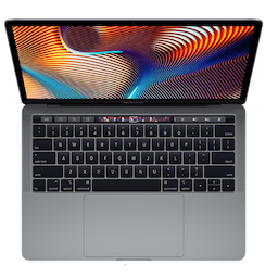 APPLE MacBook Pro with Touch Bar (MWP42HN/A ) Space Grey, Core i5 10th Gen, 16 GB, 512 GB SSD, 13 inch, 1.4 kg, Mac OS Catalina.