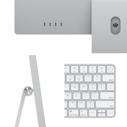 Apple iMac Z12Q000LS Desktop, with 4.5K Retina Display (24-inch/60.96 cm, Apple M1 chip with 8core CPU and 8core GPU, 16GB RAM, 512GB) MacOS, Silver