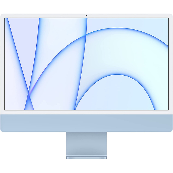Apple MQRC3HN/A iMac Apple M3 Chip, 8 GB Memory, 256 GB Storage, 24 Inch Display - Blue