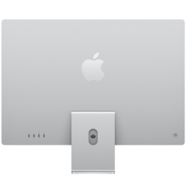 Apple MQR93HN/A iMac Apple M3 Chip, 8 GB Memory, 256 GB Storage, 24 Inch Display - Silver