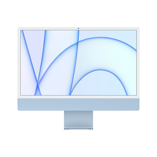 Apple iMac Z130000LJ All-in-One Desktop, 24 Inches, 8 GB, 256 GB, Mac OS, Apple M1 Chip, Blue
