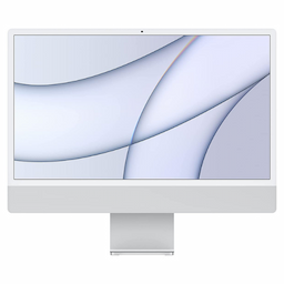 Apple MQRK3HN/A iMac Apple M3 Chip, 8 GB Memory, 512 GB Storage, 24 Inch Display - Silver