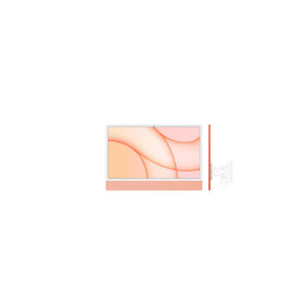 Apple (Z19S) 24 Inch, 24 GB, 2 TB, M3 8 Core, Orange iMac