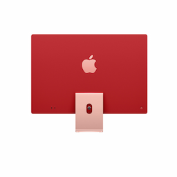 Apple IMAC (Z14P001P6) Pink All in one Desktop, Apple M1 chip with 8core CPU, 16GB RAM, 256GB SSD, 24"inch Display, MacOS