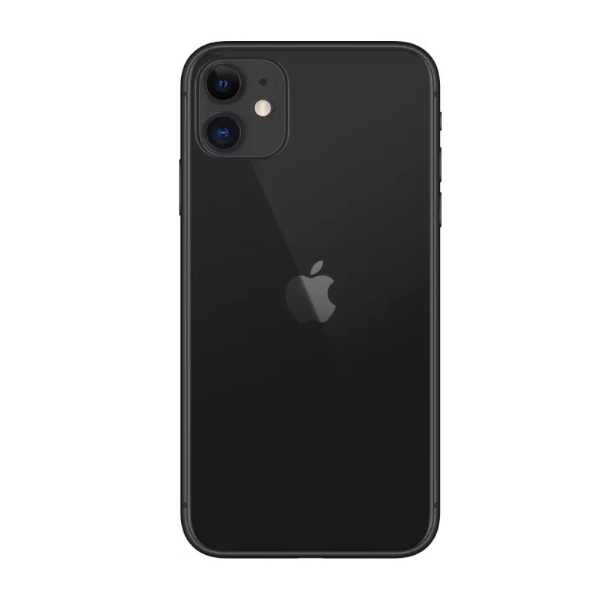 Apple iPhone 11 (MHDA3HN/A) with 4 GB RAM, 64GB storage, 4 G technology, Nano and eSIM, Black