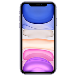 Apple iPhone 11 (MHDM3HN/A) with 4 GB RAM, 128GB storage, 4g technology, Dual SIM, A13 Bionic Chip, Purple