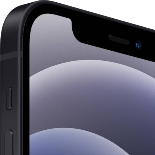 Apple iPhone 12 (MGJ53HN/A) with 4 GB RAM, 64GB storage, 5G technology, Nano and eSIM, Black