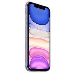 Apple iPhone 11 (MHDM3HN/A) with 4 GB RAM, 128GB storage, 4g technology, Dual SIM, A13 Bionic Chip, Purple