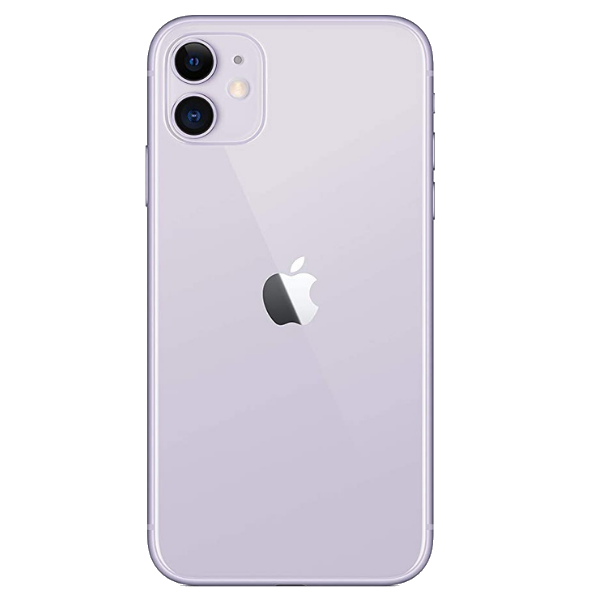 Apple iPhone 11 (MHDM3HN/A) with 4 GB RAM, 128GB storage, 4g technology, Dual SIM, A13 Bionic Chip, Purple