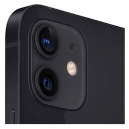 Apple iPhone 12 (MGJG3HN/A) Black, 4GB RAM, 256GB, A14 Bionic Chip, 6.1 Inches, 5g, Dual Sim