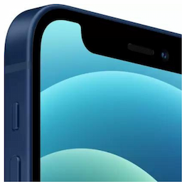 Apple iPhone 12 Mini (MGED3HN/A) Blue, 4GB RAM, 256GB, A14 Bionic Chip, 5.4 Inches, 5g, Dual Sim