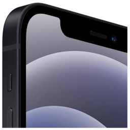 Apple iPhone 12 (MGJG3HN/A) Black, 4GB RAM, 256GB, A14 Bionic Chip, 6.1 Inches, 5g, Dual Sim