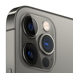 Apple iPhone 12 Pro (MGMK3HN/A) with 6 GB RAM, 128GB storage, 5g technology, Dual SIM, A14 Bionic Chip with Next Generation Neural Engine, Graphite