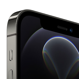 Apple iPhone 12 Pro (MGMK3HN/A) with 6 GB RAM, 128GB storage, 5g technology, Dual SIM, A14 Bionic Chip with Next Generation Neural Engine, Graphite