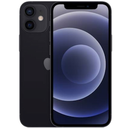 Apple iPhone 12 Mini (MGDX3HN/A) Black, 64GB, 5g, Dual SIM