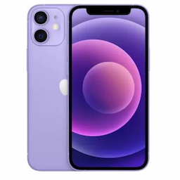 Apple iPhone 12 Mini (MJQF3HN/A) with 4 GB RAM, 64GB storage, 5G technology, Dual Sim, Purple