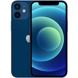Apple iPhone 12 Mini (3H483HN/A) Blue, 4GB RAM, 64GB, Hexa-CoreA14 Bionic Chip Processor, 5.4 Inches, 5g, Dual Sim