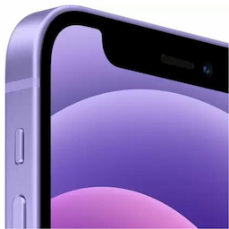 Apple iPhone 12 Mini (MJQF3HN/A) with 4 GB RAM, 64GB storage, 5G technology, Dual Sim, Purple