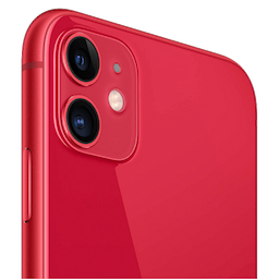 Apple iPhone 11 (MHDK3HN/A) with 4 GB RAM, 128GB storage, 4g technology, Dual SIM, A13 Bionic Chip, Red