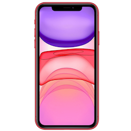 Apple iPhone 11 (MHDK3HN/A) with 4 GB RAM, 128GB storage, 4g technology, Dual SIM, A13 Bionic Chip, Red