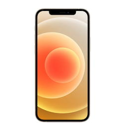 Apple MGJ63HN/A iPhone 12 with 4 GB RAM, 64 GB storage, 5G Technology, Dual Sim, A14 Bionic Chip with Next Generation Neural Engine - White