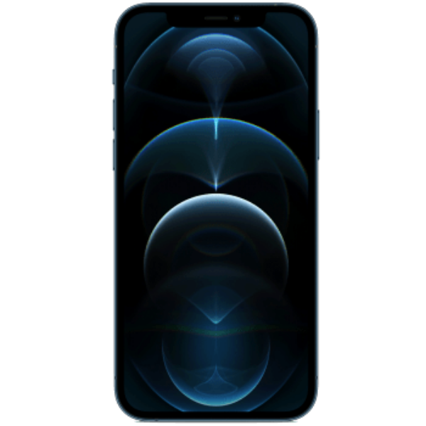 Apple iPhone 12 Pro (MGMN3HN/A) with 6 GB RAM, 128GB storage, 5g technology, Dual Sim, Pacific Blue