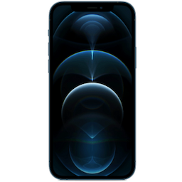 Apple iPhone 12 Pro (MGMN3HN/A) with 6 GB RAM, 128GB storage, 5g technology, Dual Sim, Pacific Blue