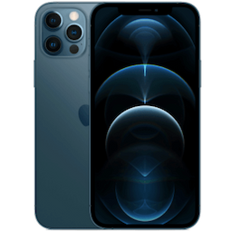 Apple iPhone 12 Pro (MGMN3HN/A) with 6 GB RAM, 128GB storage, 5g technology, Dual Sim, Pacific Blue