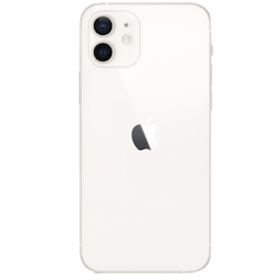 Apple MGJ63HN/A iPhone 12 with 4 GB RAM, 64 GB storage, 5G Technology, Dual Sim, A14 Bionic Chip with Next Generation Neural Engine - White