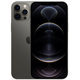 Apple iPhone 12 Pro Max (MGD73HN/A) with 6 GB RAM, 128GB storage, 5g technology, Dual SIM, A14 Bionic Chip (5 nm), Graphite