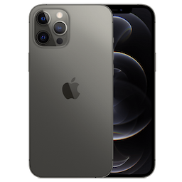 Apple iPhone 12 Pro Max (MGD73HN/A) with 6 GB RAM, 128GB storage, 5g technology, Dual SIM, A14 Bionic Chip (5 nm), Graphite