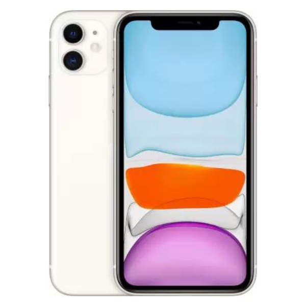 Apple iPhone 11 (MHDQ3HN/A) White, 4GB RAM, 256GB, A13 Bionic, 6.1 Inches, 4g, Nano and eSIM