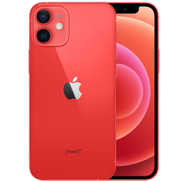 Apple iPhone 12 Mini (3H482HN/A) Red, 4GB RAM, 64GB, A14 Bionic chip, 5.4 Inches, 5g, Dual Sim
