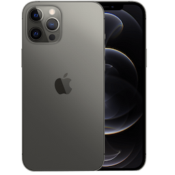 Apple iPhone 12 Pro Max (MGDC3HN/A) with 6 GB RAM, 256 GB storage, 5g technology, Dual Sim, Hexa-Core A14 Bionic Chip processor, Graphite