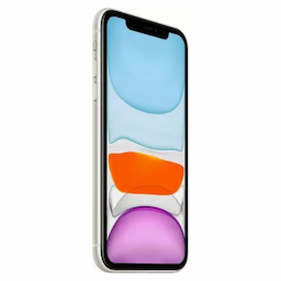 Apple iPhone 11 (MHDQ3HN/A) White, 4GB RAM, 256GB, A13 Bionic, 6.1 Inches, 4g, Nano and eSIM