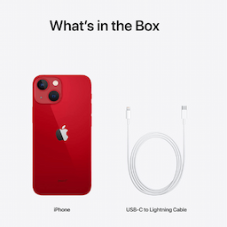 Apple iPhone 13 mini - (PRODUCT) RED - red - 5G smartphone - 128 GB - GSM