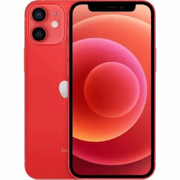 Apple iPhone 12 Mini (MGE03HN/A) Red, 4GB RAM, 64GB, A14 Bionic Chip, 5.4 Inches, 5g, Dual Sim